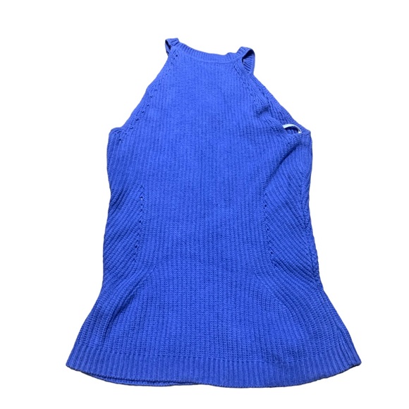 Lilly Pulitzer knit blue sweater tank top women’s size extra small XS Iris - Picture 5 of 9